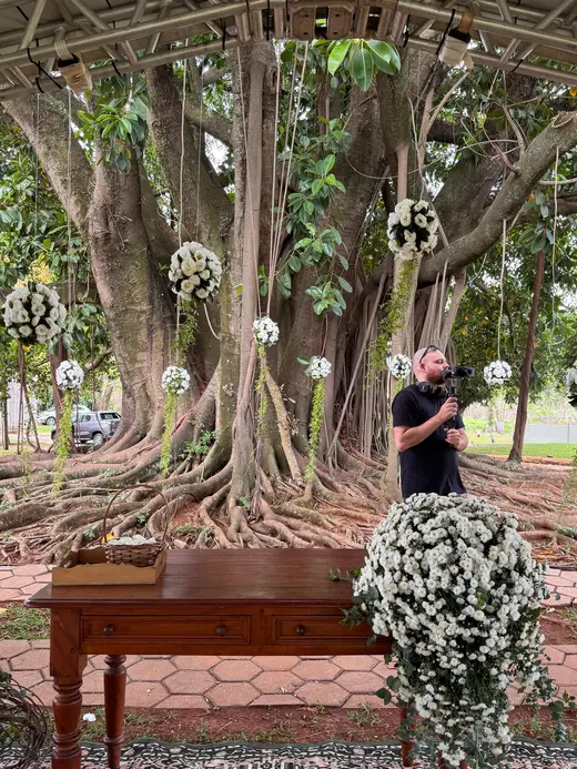 Eventos e celebrações na Fazenda Pingo D'Água