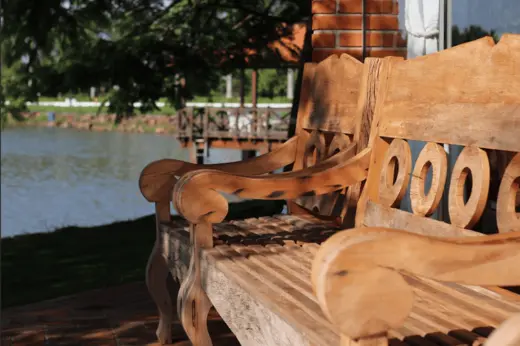 Espaços e estrutura da Fazenda Pingo D'Água